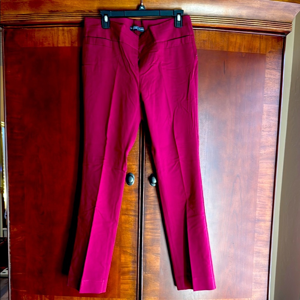 The Limited Ideal stretch size 12 Maroon Dress Pants